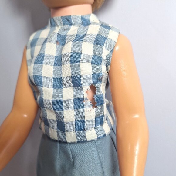 14R Revlon Style Fashion Girl Doll 19" Original Clothes Shoes Earrings Vintage - Picture 3 of 16